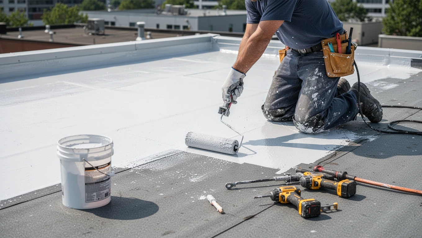 Flat Roof Coating