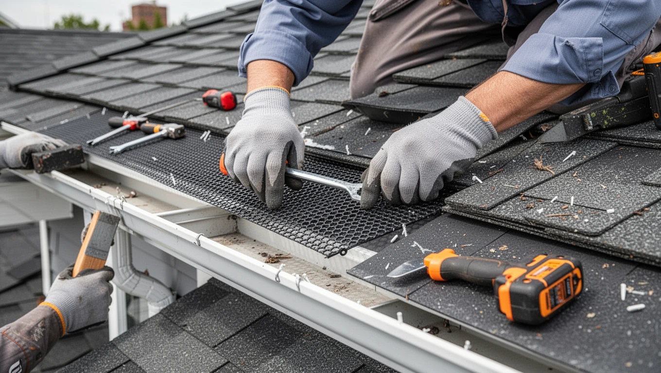 Gutter Guard Installation
